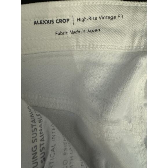 New ~ ADRIANO GOLDSCHMIED ~ AG Alexxis Crop High Rise Vintage Fit Jeans Size 24R - Picture 7 of 11